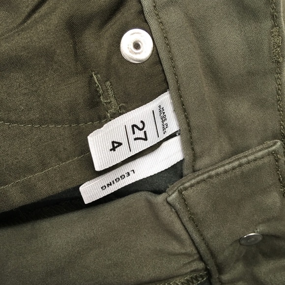 Ann Taylor LOFT Womens Green Legging 27/4 B9112 - Picture 5 of 7